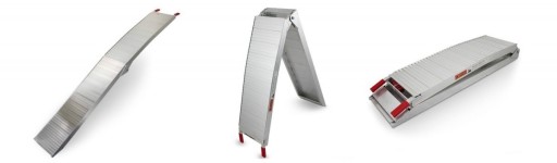 ALUMINIOWA RAMPA SKŁADANA UDŹWIG 340KG BITUXX 1SZT