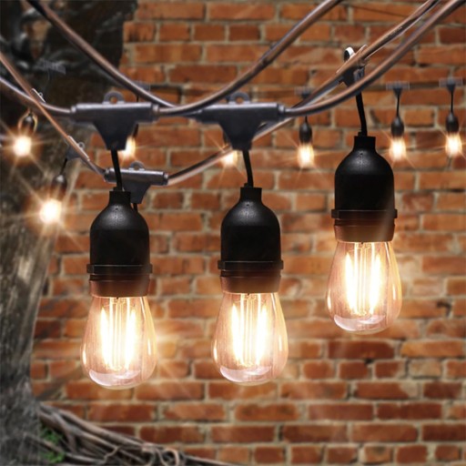 GIRLANDA świetlna Ogrodowa LED 1W 10m 10xE27