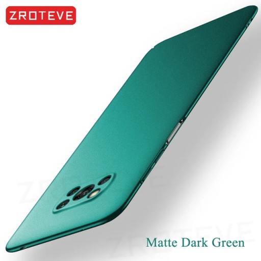 Для PocoX3 NFC чехол ZROTEVE тонкий жесткий матовый чехол из ПК для Xiaomi Poco X3 X4 X5