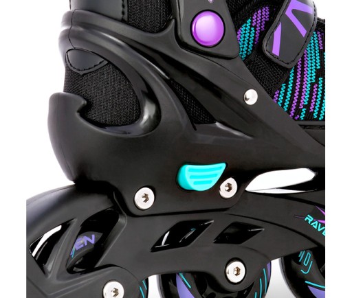 Роликовые коньки Коньки 4в1 RAVEN Cande Black 35-39