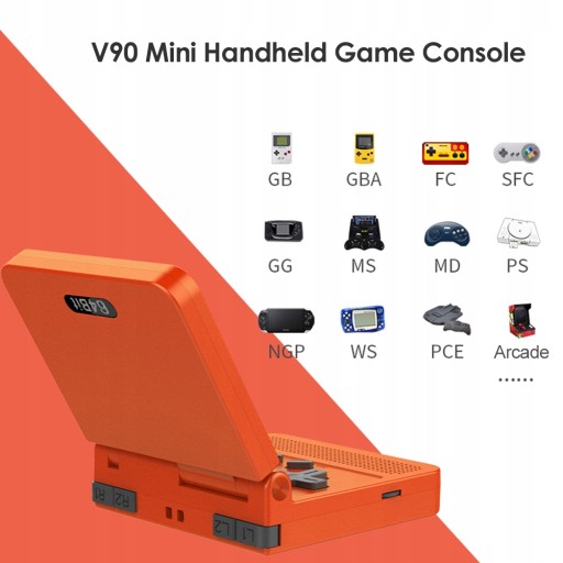 3,0-дюймовая мини-электронная игровая консоль V90