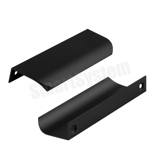 МЕБЕЛЬНАЯ РУЧКА EDGE 96/116 UA2 UA02 LOFT MAT ЧЕРНАЯ 96MM + ВИНТЫ