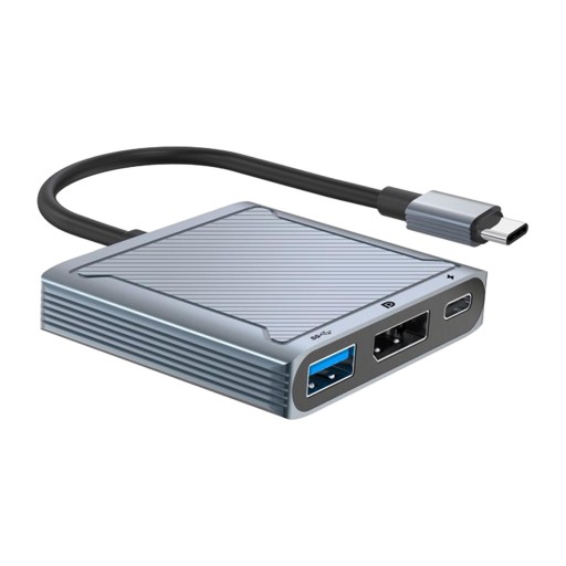 USB C — концентратор DisplayPort USB3.1 Type C — USB DP PD Разветвитель USB C