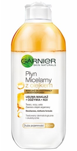 GARNIER - Мицеллярная жидкая водостойкая косметика