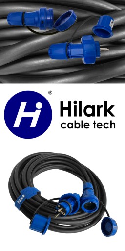 H07RN-F резиновый удлинитель 3х4мм2 16А 35м IP67