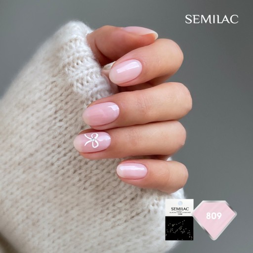 Semilac Base Extend 815 Top Color 5в1 Delicate Mocca 7мл