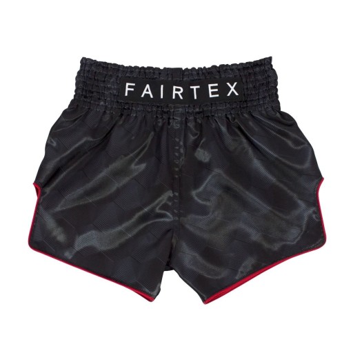 Fairtex Spodenki Muay-Thai BS1901 Stealth Czarne L
