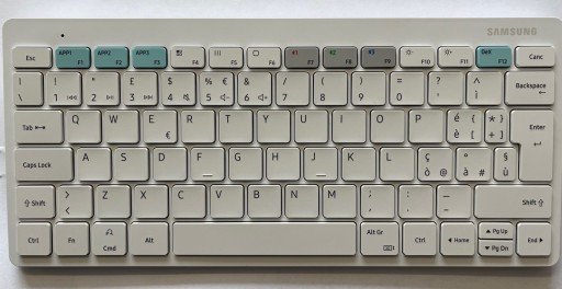 Клавиатура Samsung Smart Keyboard Trio 500 белая