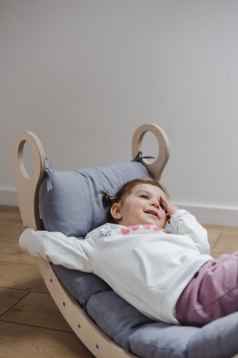 Детская подушка-качалка Montessori Brown M