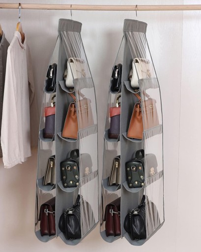 ORGANIZER NA TOREBKI TOREBEK BUTY DO SZAFY 2 SZT