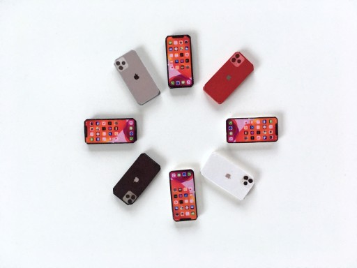 Белый телефон для куклы Барби, аксессуары для iPhone