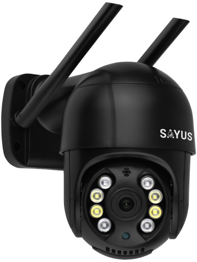 ВРАЩАЮЩАЯСЯ НАРУЖНАЯ IP-КАМЕРА WiFi 4K ULTRA HD ЗУМ ОБНАРУЖЕНИЕ ЧЕРНОГО 8MPx