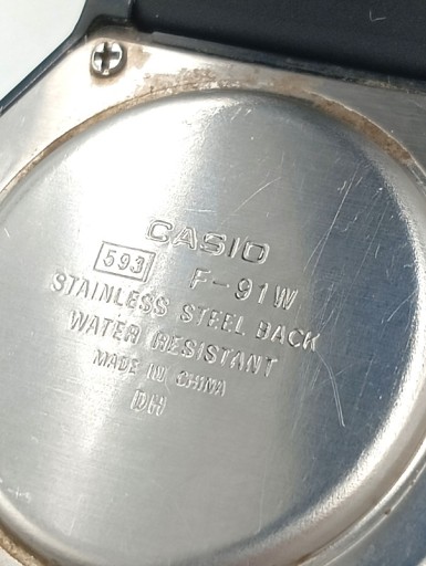 Мужские часы Casio F-91 F-91W