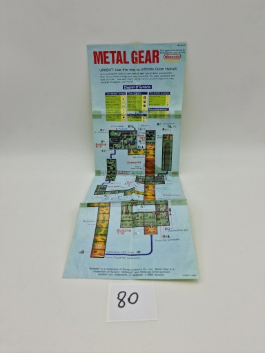 NINTENDO NES METAL GEAR
