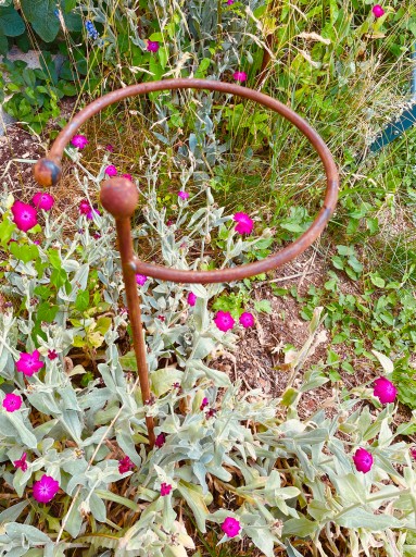 Podpora 3szt do roślin krzewów kwiatów ogród podpórki D20 H60cm solidna
