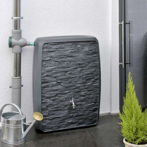 Декоративный БАК для дождевой воды Multitank RAIN SHOWER 250л антрацит