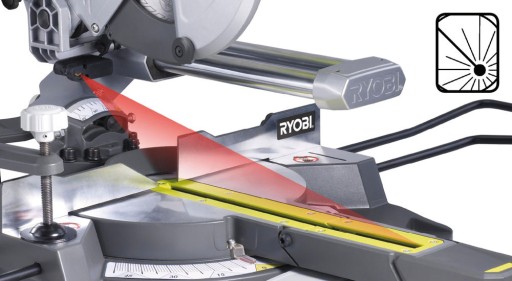 Торцовочная пила EMS216L 1500 Вт EMS216L RYOBI LASER