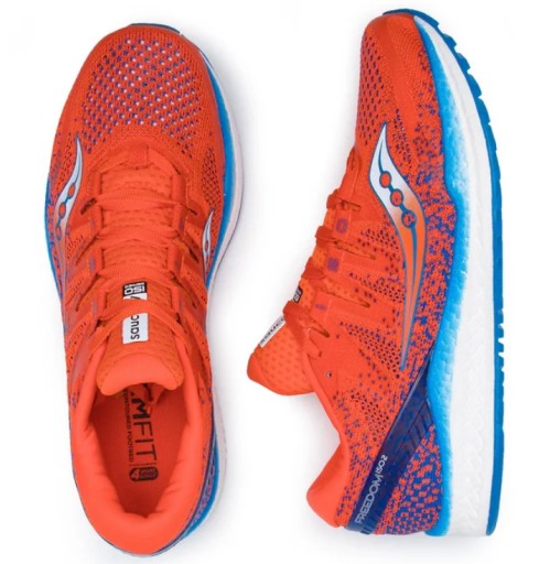 SAUCONY Freedom ISO 2 — полные размеры — НОВИНКА