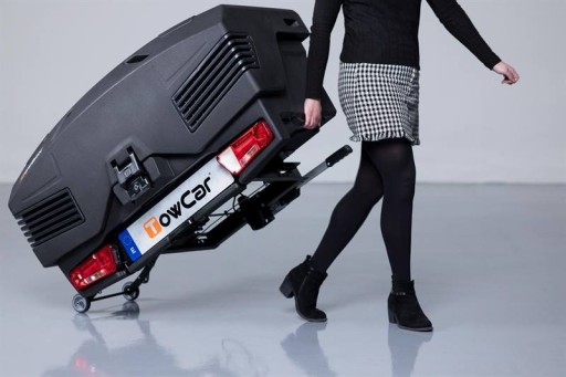 Багажник для фаркопа TOWBOX EVO URBAN BLACK TOWCAR 305 литров