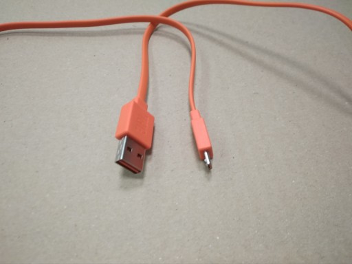 Кабель micro USB среднего оранжевого цвета, 1 м JBL