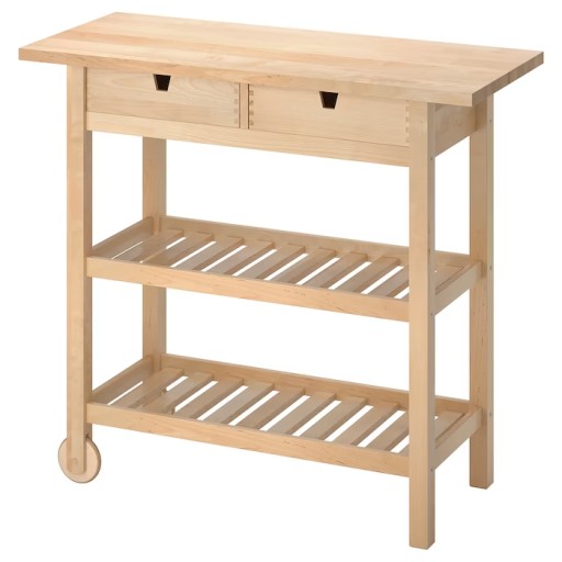 IKEA FORHOJA Barek kuchenny brzoza 100x43 cm