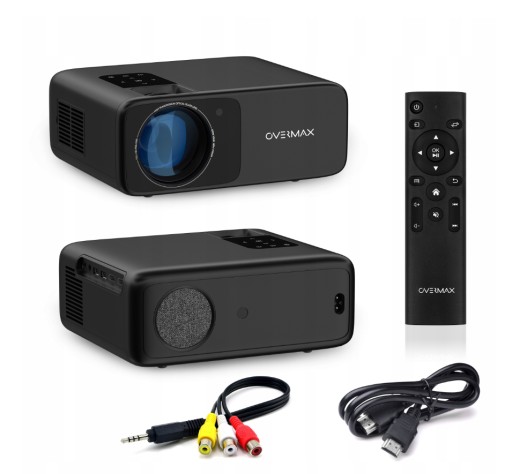 Мультимедийный проектор ПРОЕКТОР 4500 лм FullHD 1080p 4:3 Wi-Fi + пульт дистанционного управления + HDMI