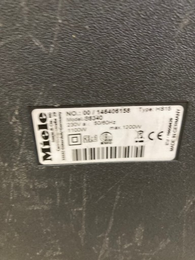 Мешочный пылесос Miele S 8340 PowerLine - SGDF3