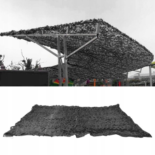 ВОЕННАЯ ЛЕСНАЯ САДОВАЯ МАСКИРУЮЩАЯ СЕТКА 3X4M