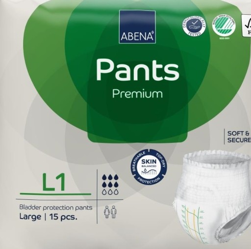 Трусики впитывающие ABENA PANTS Premium L1 15 шт.