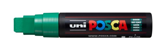 Маркер UNI POSCA PC-17K зеленый (6)