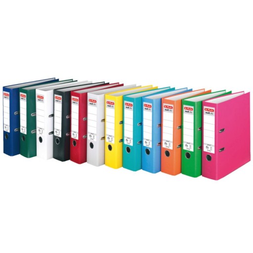 Папка Herlitz Q.File А4 8см салатового цвета