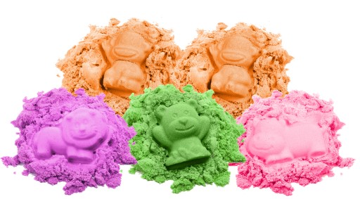 BibiMoon Kinetic Sand 5 кг Piaskolina Molds Pool Большой НАБОР