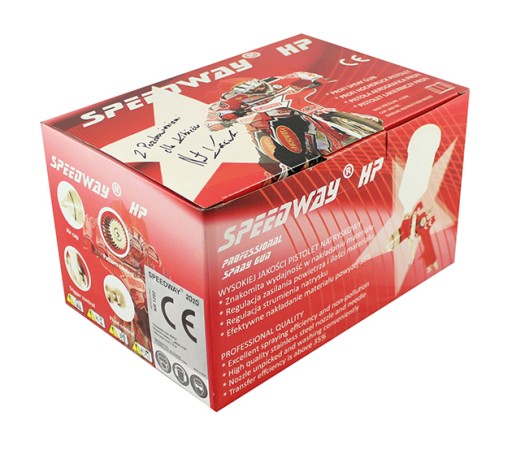 PISTOLET LAKIERNICZY MALARSKI SPEEDWAY HP 1.8 mm