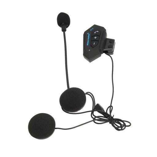 IP67 Bluetooth мотоциклетный домофон с микрофоном, шумоподавлением