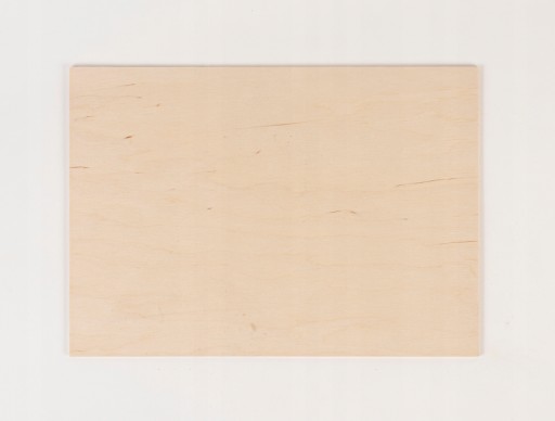 SKLEJKA DESKA A4 3mm FORMATKA DO LASERA CNC GRAWER 210x297mm 1 SZT KLASA 1