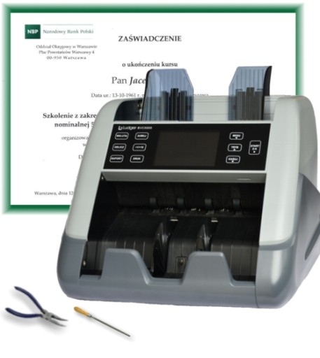 Счетчик банкнот ценных денег Ludger BVC 5500 (СНГ)