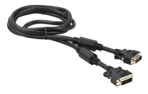 Kabel DVI Dual Link ( DVI-D 24+1 ) M/M Ekran Filtry ferrytowe 2m. THOMSON