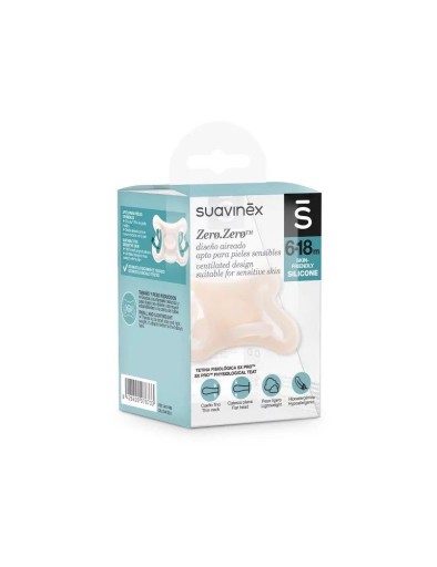 Физиологическая соска SUAVINEX SX Pro Zero 6-18 м.