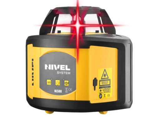Niwelator laserowy NL500+statyw korbowy+łata