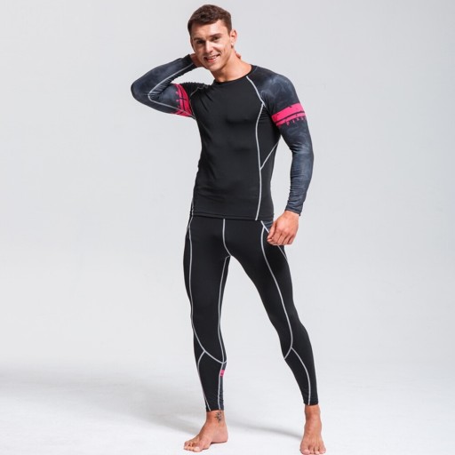 ТЕРМОАКТИВНАЯ ОДЕЖДА НАБОР ЛЕГГИНГИ RASHGUARD L