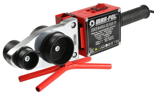 ZGRZEWARKA RUR ZGRZEWANIA PP PCV 1500W MATRYCE 16-63MM