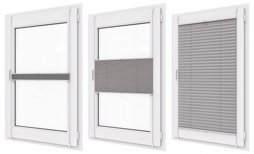 Roleta plisowana TERMO silver PLISA LUX 66x150cm