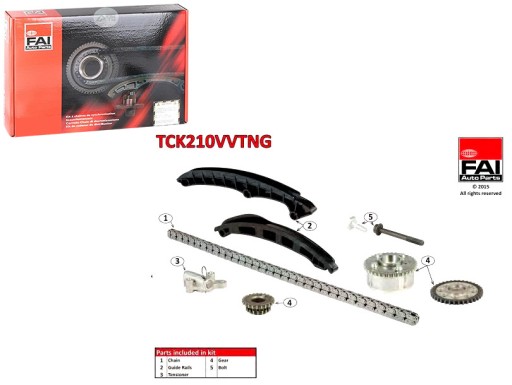 КОМПЛЕКТ ЦЕПИ ГРМ FAI VW FAI AutoParts