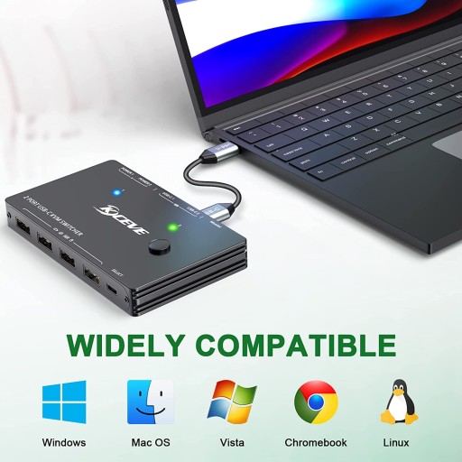 KC-KVM201TCc — Поддержка зарядки PD — KCEVE