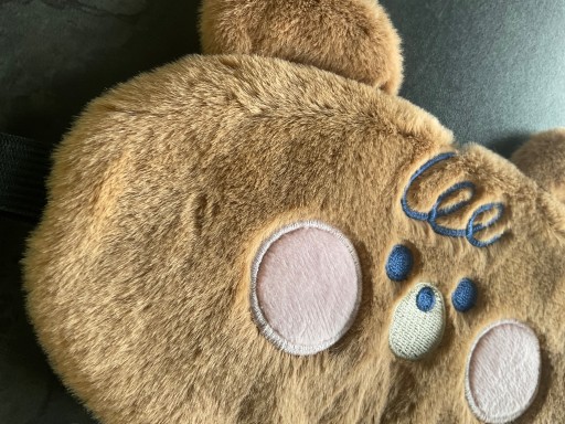 МАСКА ДЛЯ СПЯЩЕГО ПУЗЫРЯ РЕЛАКСАЦИЯ BEAR BEAR PLUSH коричнево-коричневый
