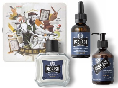 Набор для бороды Proraso Azur Lime