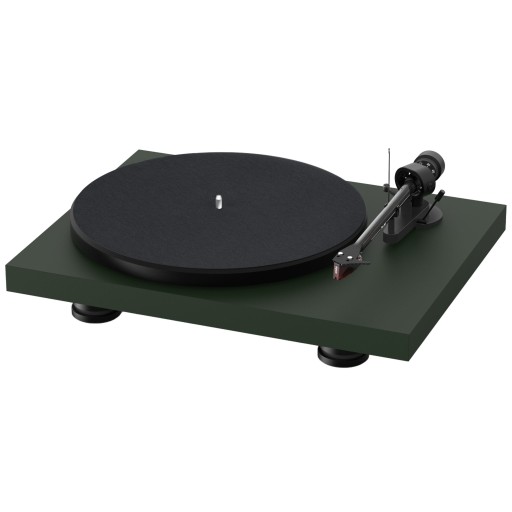 PRO-JECT DEBUT CARBON EVO MM Проигрыватель ORTOFON 2M RED SATIN GREEN