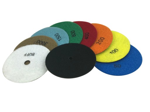 АЛМАЗНЫЙ ПОЛИРОВАЛЬНЫЙ ДИСК GRES STONE FI 100 #BUFF