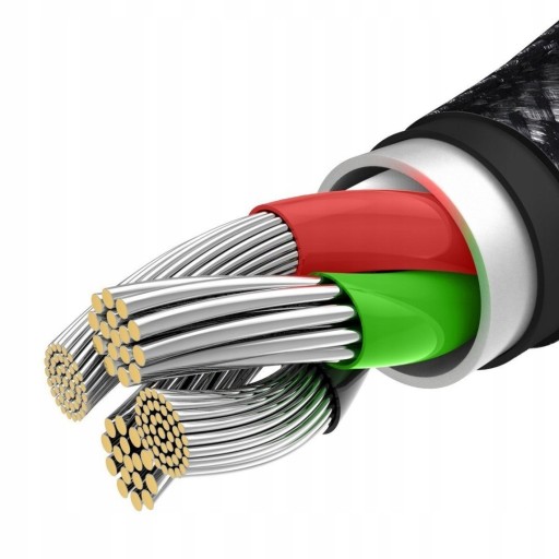 Kabel Baseus USB-A do Lightning microUSB USB-C 3w1