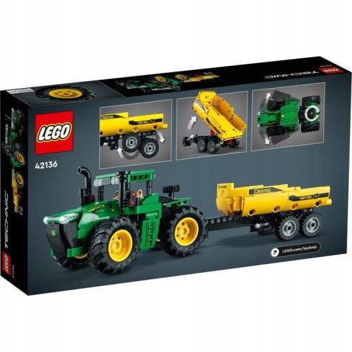 LEGO TECHNIC 8+ ТРАКТОР ДЖОН ДИР 42136